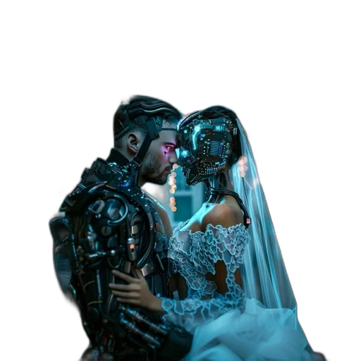 mask, robot, crown, concept art transparent PNG cut-out