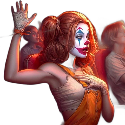 comic book art, concept art, fantasy art, photorealistic transparent PNG cut-out