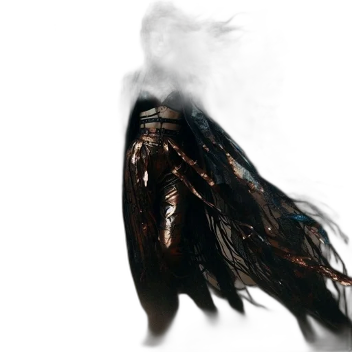 dragon, hair, creature, mask transparent PNG cut-out