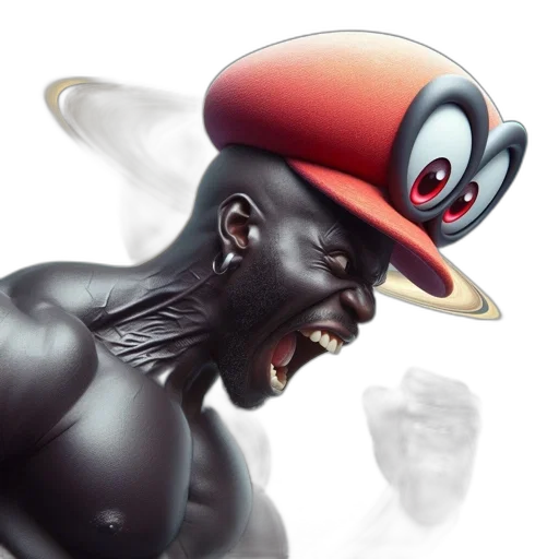 hat, mask, face, concept art transparent PNG cut-out