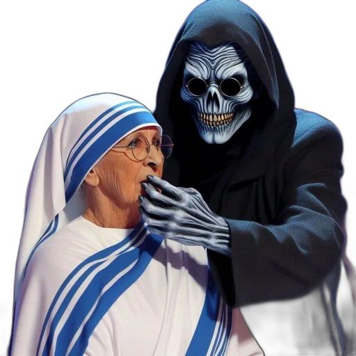 mask, concept art, comic book art, elderly transparent PNG cut-out