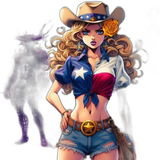 comic book art, concept art, fantasy art, cartoon transparent PNG cut-out