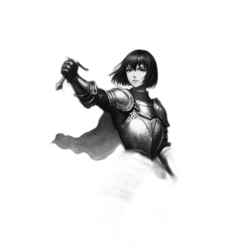 sword, weapon, staff, robot transparent PNG cut-out