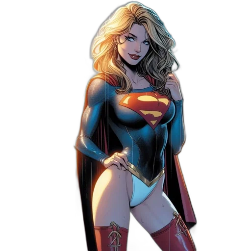 comic book art, concept art, cartoon, fantasy art transparent PNG cut-out