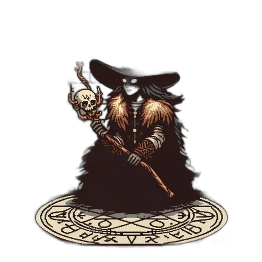 staff, jacket, sword, jewelry transparent PNG cut-out