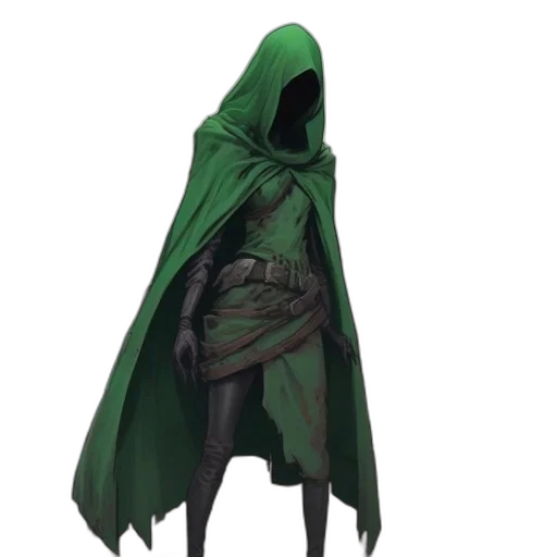 mask, jacket, staff, concept art transparent PNG cut-out