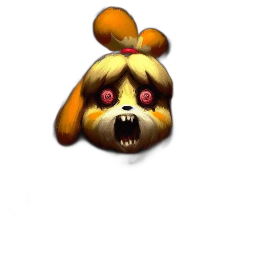 mask, creature, face, staff transparent PNG cut-out