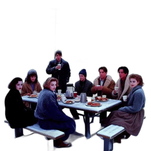 food, staff, concept art, photorealistic transparent PNG cut-out