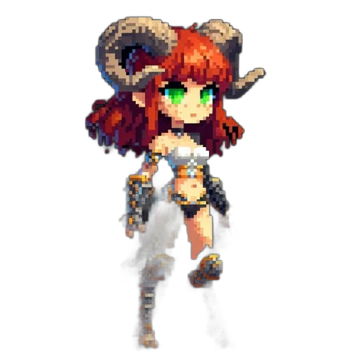 staff, dragon, weapon, pixel art transparent PNG cut-out