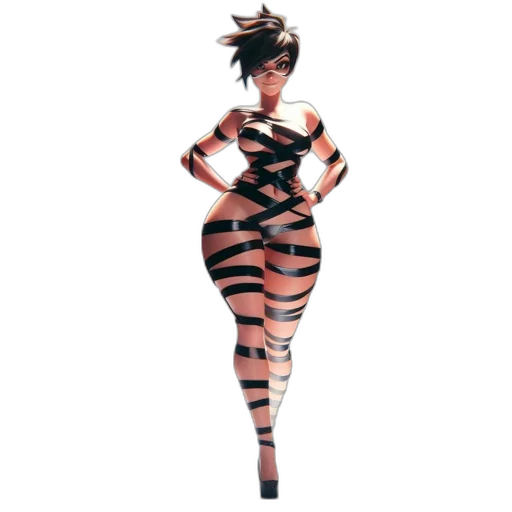dress, concept art, 3d render, pixel art transparent PNG cut-out