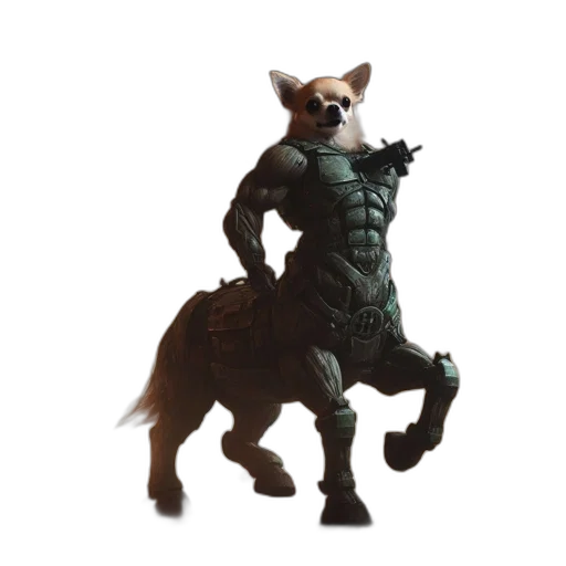 animal, creature, weapon, staff transparent PNG cut-out