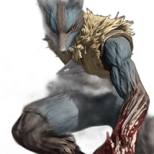 creature, animal, mask, concept art transparent PNG cut-out