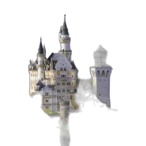 crown, building, 3d render, concept art transparent PNG cut-out