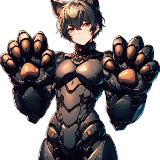 robot, weapon, animal, staff transparent PNG cut-out