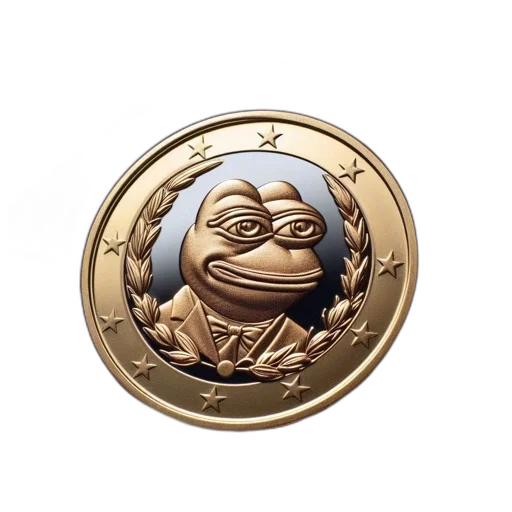 jewelry, 3d render, gold, coin transparent PNG cut-out