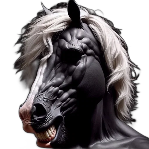 animal, mask, face, dragon transparent PNG cut-out