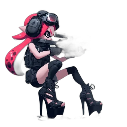 weapon, shoes, robot, concept art transparent PNG cut-out