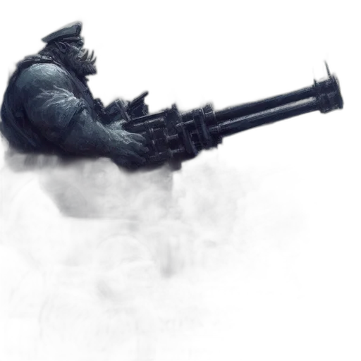 weapon, sword, staff, robot transparent PNG cut-out