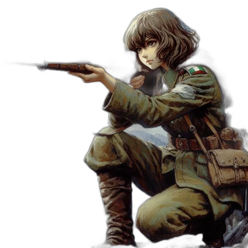 weapon, jacket, sword, staff transparent PNG cut-out