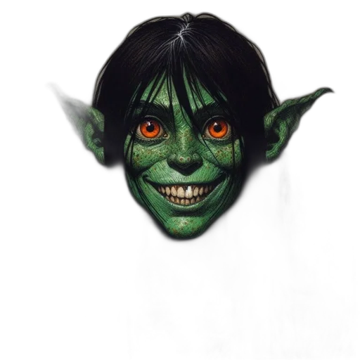 mask, face, creature, staff transparent PNG cut-out