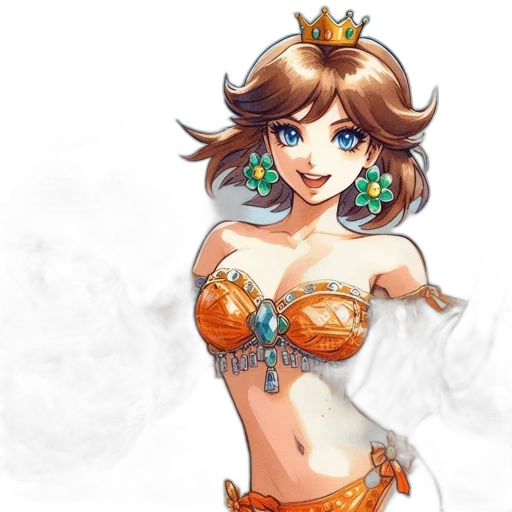 crown, jewelry, dress, fantasy art transparent PNG cut-out