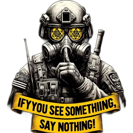 mask, cyberpunk, comic book art, tactical transparent PNG cut-out
