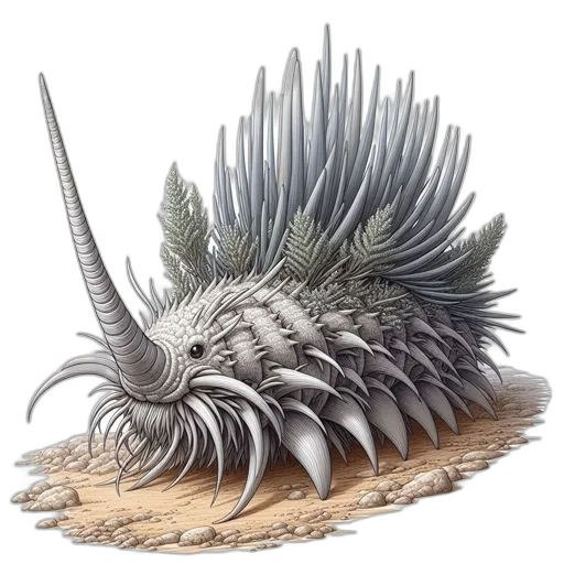 dragon, hair, creature, animal transparent PNG cut-out
