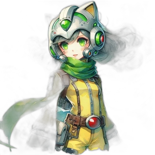mask, robot, staff, weapon transparent PNG cut-out