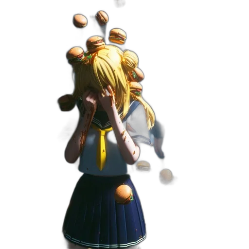 staff, dress, crown, weapon transparent PNG cut-out