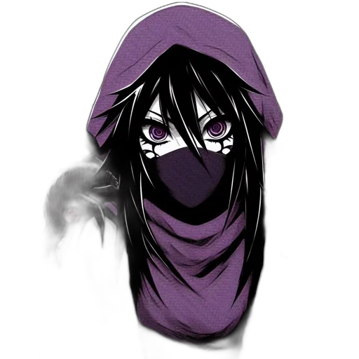 mask, hat, face, jacket transparent PNG cut-out