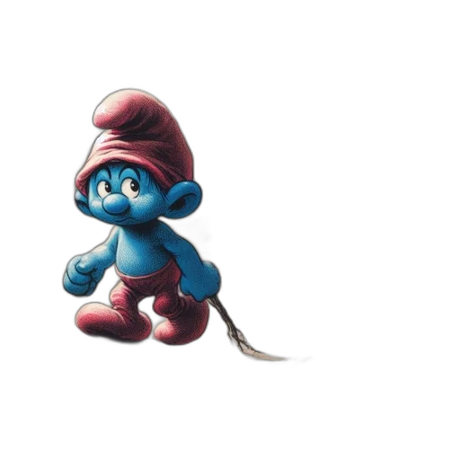 hat, creature, staff, animal transparent PNG cut-out