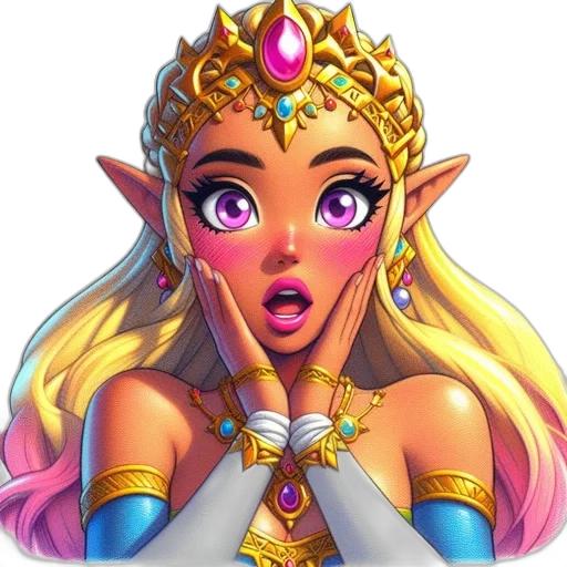 crown, face, staff, jewelry transparent PNG cut-out