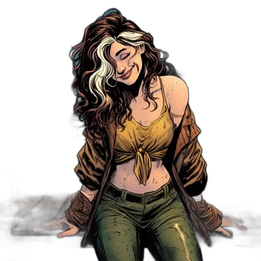 comic book art, concept art, fantasy art, cartoon transparent PNG cut-out
