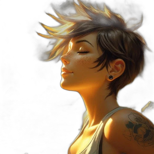 face, photorealistic, concept art, fantasy art transparent PNG cut-out