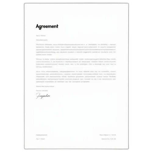 agreement, letter, tenant, lease transparent PNG cut-out
