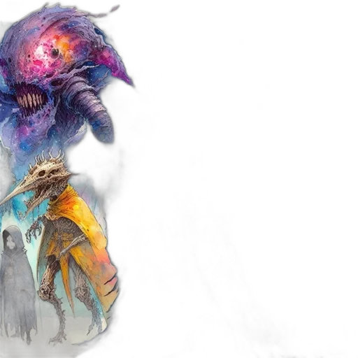 dragon, creature, mask, concept art transparent PNG cut-out