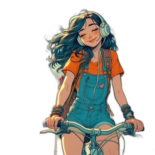 dress, hair, concept art, anime transparent PNG cut-out