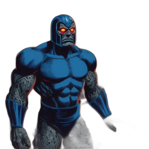robot, creature, mask, comic book art transparent PNG cut-out