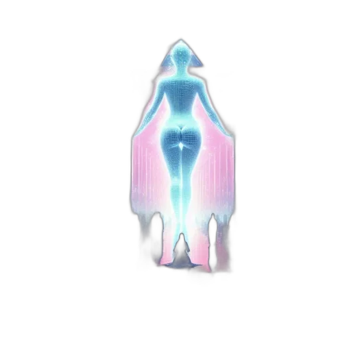 jewelry, robot, dress, creature transparent PNG cut-out