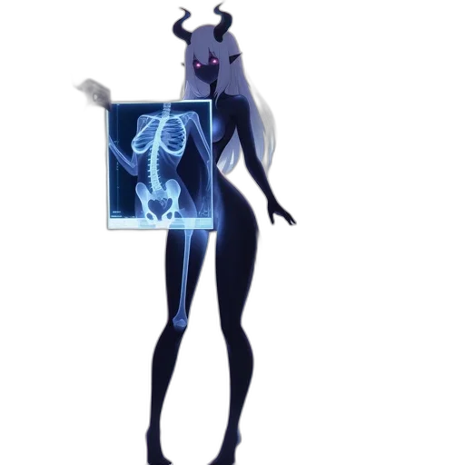 staff, robot, creature, dress transparent PNG cut-out