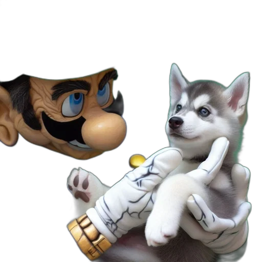 mask, animal, staff, concept art transparent PNG cut-out
