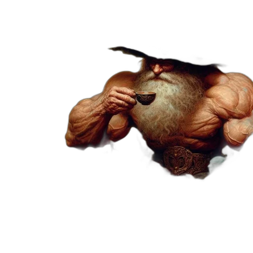 hair, creature, weapon, sword transparent PNG cut-out