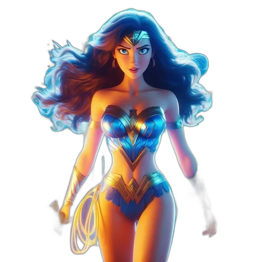comic book art, concept art, fantasy art, cartoon transparent PNG cut-out