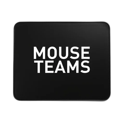staff, black, mousepad, text transparent PNG cut-out