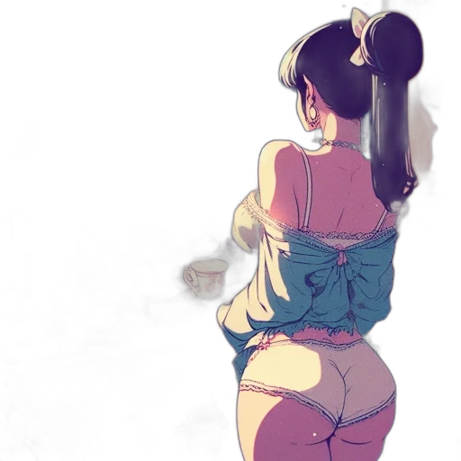 dress, staff, mask, robot transparent PNG cut-out
