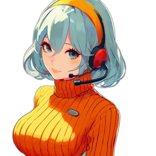 dress, robot, jacket, staff transparent PNG cut-out