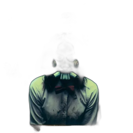 jacket, mask, face, robot transparent PNG cut-out