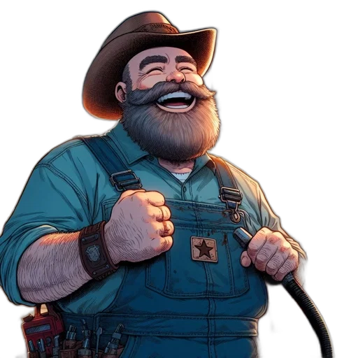 staff, hat, weapon, animal transparent PNG cut-out