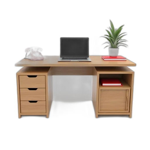 furniture, staff, 3d render, modern transparent PNG cut-out