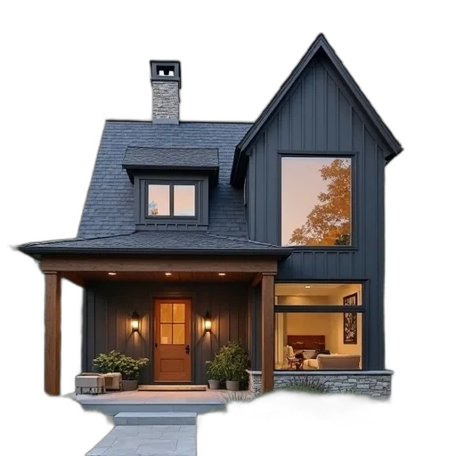 building, furniture, 3d render, photorealistic transparent PNG cut-out